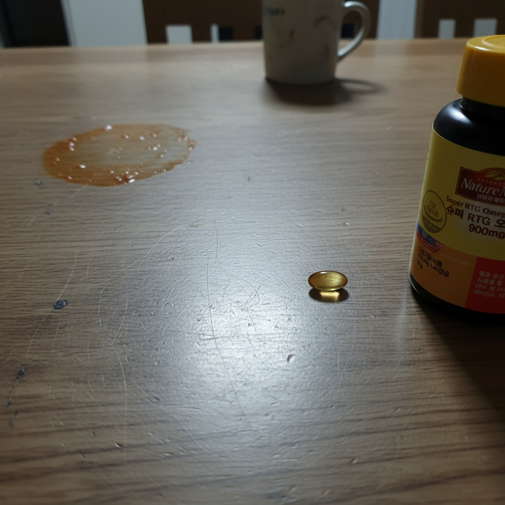 오메가3 일상 이미지