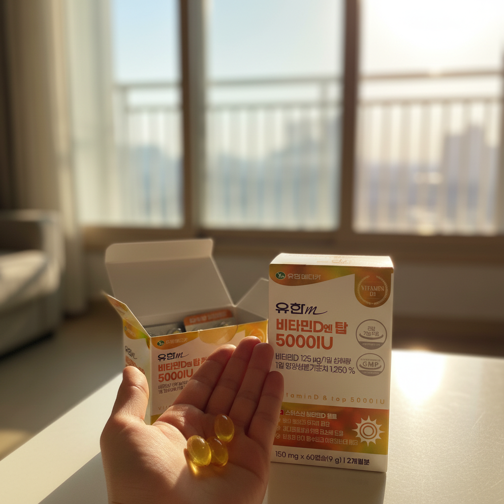 비타민D 일상 이미지